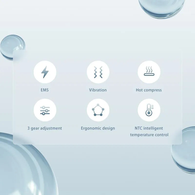 The Ultimate 3-in-1 Heat, EMS & Sculpting Massager